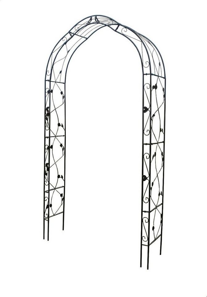 Defactoshop Rosenbogen Rosensäule Gartenbogen Rankgitter Rankhilfe 49B, Maßen: 150 cm x 39 cm x 250 cm von Defactoshop