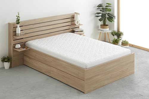 Degrees Home – Basic – Matratzenbezug 150 x 190/200 cm – Matratzenschoner 150 x 190/200 cm – wasserdicht – gepolstert – verstellbar und milbenhemmend – Bett 150 x 190/200 cm von Degrees home