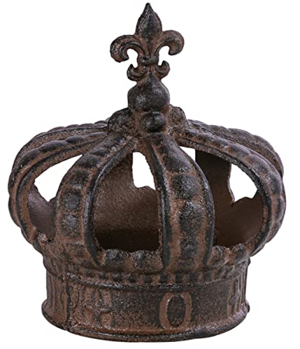 Dehner Dekofigur Krone, nostalgisch, ca. 15 x 15 x 17 cm, Gusseisen, edelrostfarben Dehner Dekofigur Krone, nostalgisch, ca. 15 x 15 x 17 cm, Gusseisen, edelrostfarben von Dehner