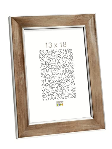 Deknudt S45YD3_13.0x18.0 Bilderrahmen, Holz, 13 x 18 cm, bronzefarben von Deknudt Frames