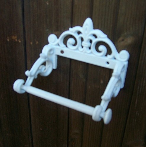 Deko-Impresion Klorollenhalter, Toilettenpapierhalter, Gusseisen, Landhaus, Creme Deko-Impresion Klorollenhalter, Toilettenpapierhalter, Gusseisen, Landhaus, Creme von Deko-Impresion