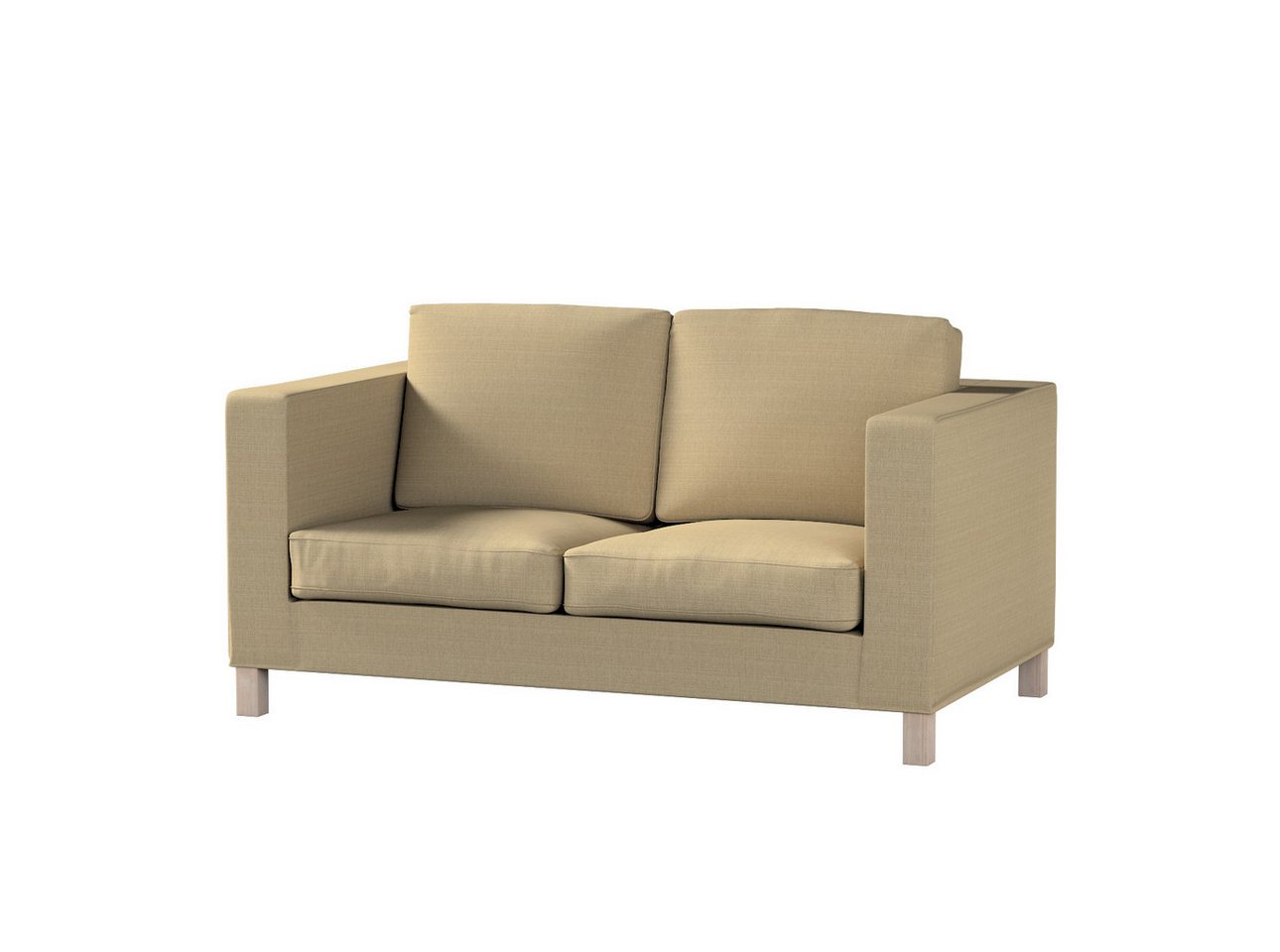 Sofahusse Karlanda 2-Sitzer Sofa nicht ausklappbar kurz, Living II, Dekoria von Dekoria