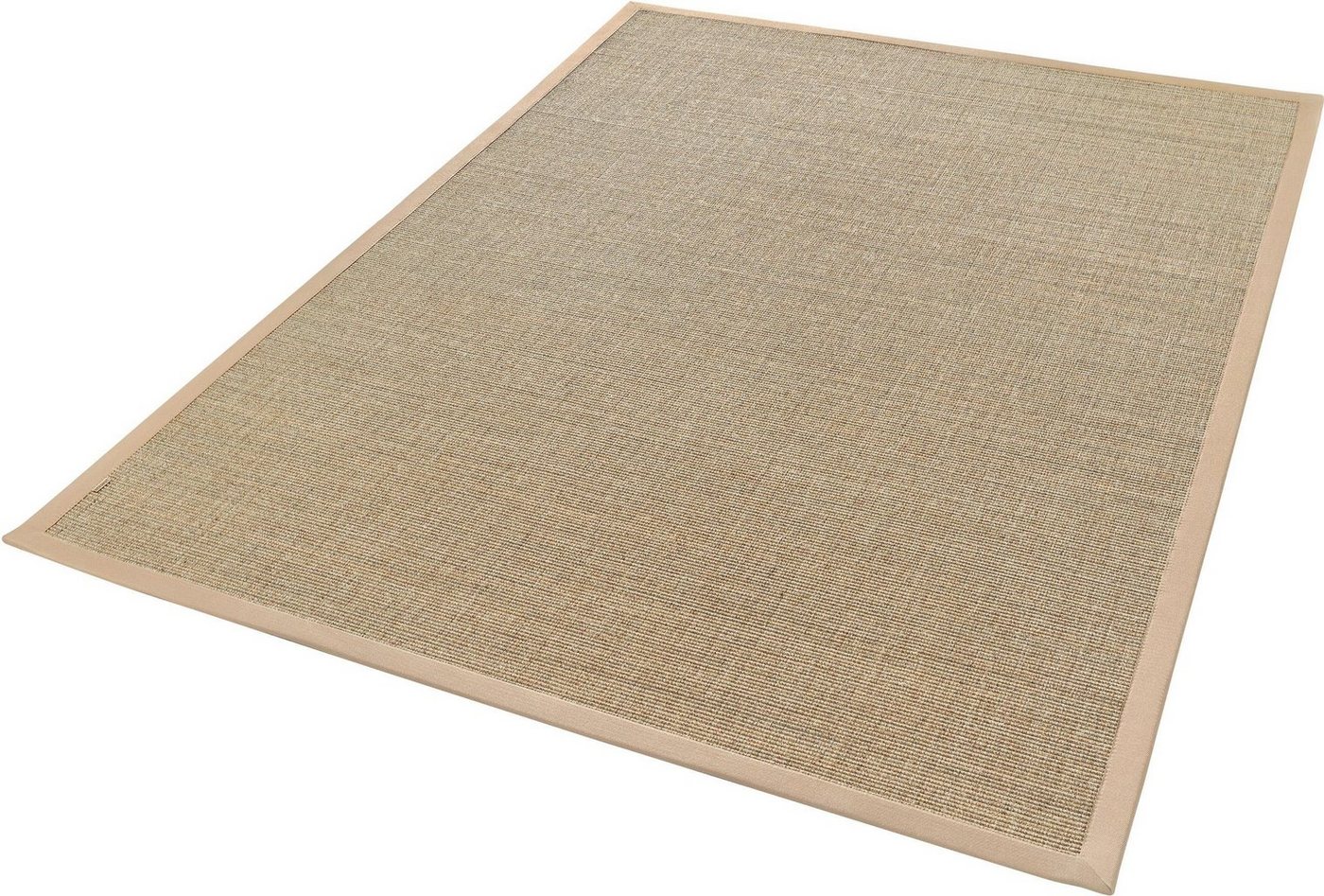 Läufer Mara S2 mit Bordüre, Dekowe, rechteckig, Höhe: 5 mm, Teppich-Läufer, Flachgewebe, Material: 100% Sisal, Flur von Dekowe