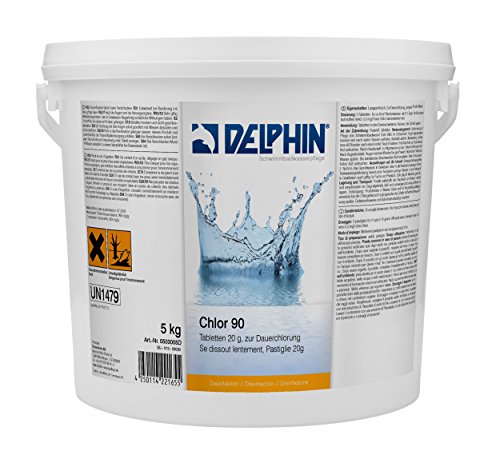 5Kg Delphin Chlor 90 Chlortabletten 20Gr. von Delphin