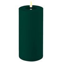 Deluxe Homeart LED-Outdoor-Blockkerze 10x20 cm Dark Green von Deluxe Homeart