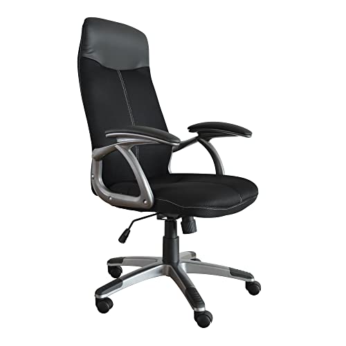 Links Fauteuil de Bureau Taranis - Siège Ergonomique - Sur Roulettes - Dossier et Hauteur Réglables von Demeyere