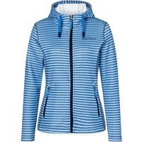 DEPROC Active Kapuzensweatjacke "MONICA MEADOWS Women", in Strickoptik von Deproc Active