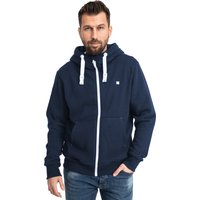 DEPROC Active Kapuzensweatshirt "FinnCMYK II MEN", weiche Fleecejacke mit Kängurutasche von Deproc Active