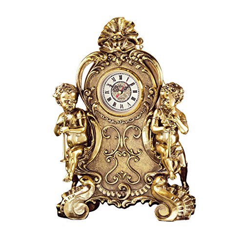 Design Toscano Saint Remy, Cherub-Standuhr von Design Toscano