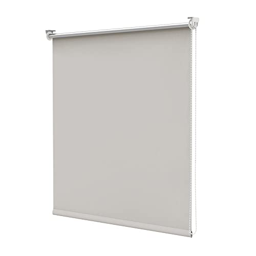 Deswell Verdunkelungsrollo Klemmfix ohne Bohren & mit Bohren Creme B95 x H170 cm(Stoffbreite 90cm) Thermorollo Sichtschutz Sonnenschutz, Klemmrollo Wandmontage Deckenmontag Seitenzugrollo für Fenster Deswell Verdunkelungsrollo Klemmfix ohne Bohren & mit Bohren Creme B95 x H170 cm(Stoffbreite 90cm) Thermorollo Sichtschutz Sonnenschutz, Klemmrollo Wandmontage Deckenmontag Seitenzugrollo für Fenster von Deswell