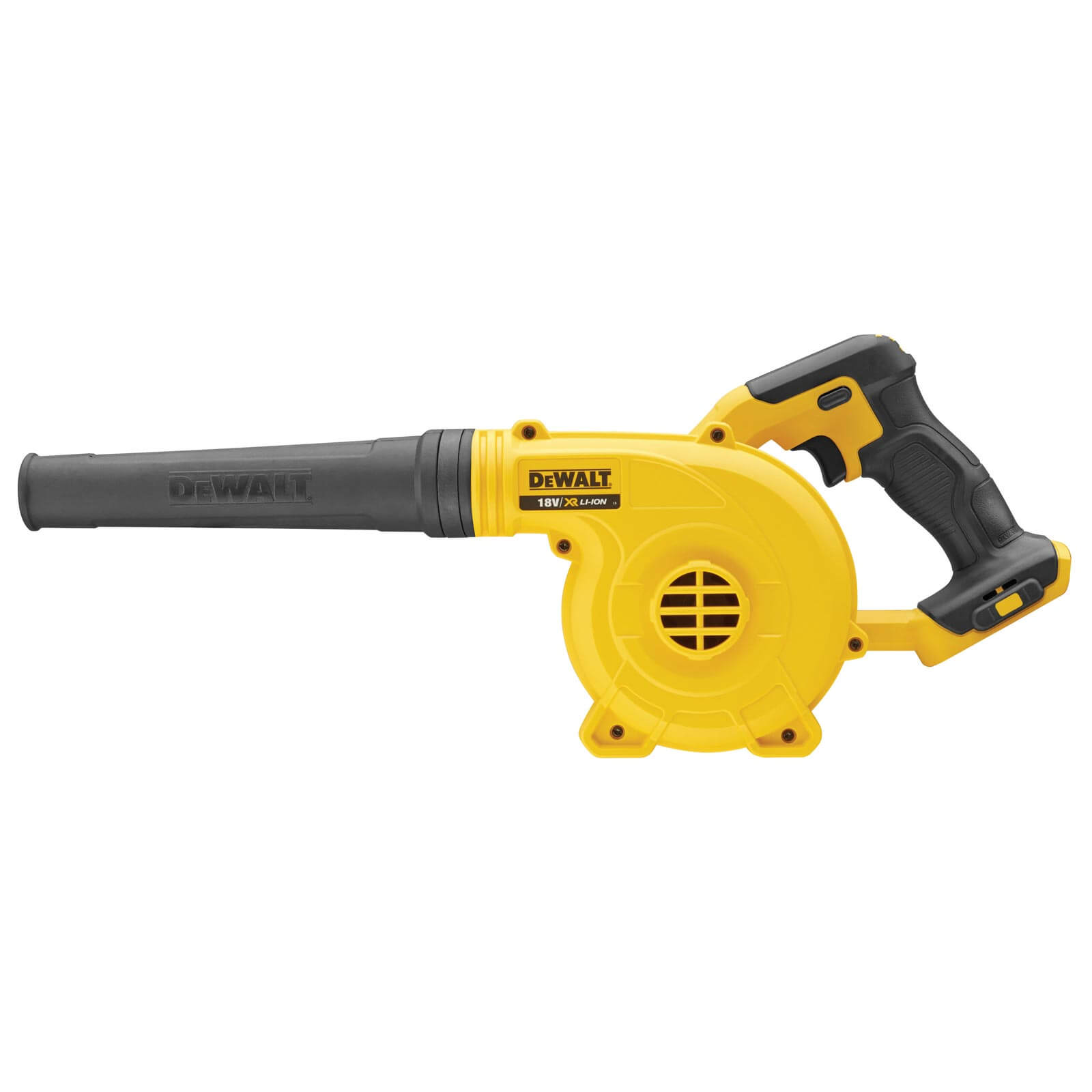 DeWALT Akku-Gebläse DCV100-XJ, Akku-Bläser, Laubbläser 18V mit 3-Stufen Schalter von Dewalt