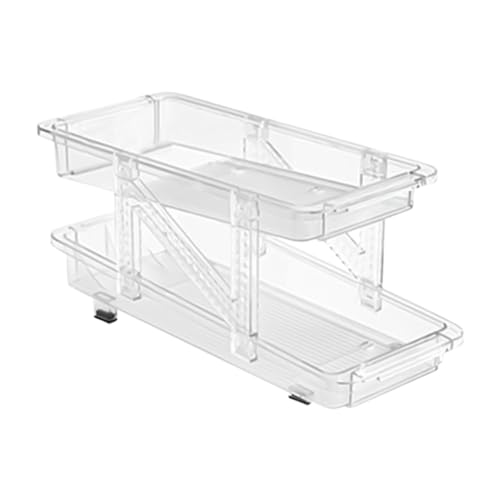 Dgayaeic Organizer für Soda-Dose, 2-Layer-Erweiterbare Rolling Dose Rack, Getränkekühlschrank Organizer, automatisches Rolling, Leichter Verstellbarer Lagerregal für Kühlschrank, Speisekammer, Schra Dgayaeic Organizer für Soda-Dose, 2-Layer-Erweiterbare Rolling Dose Rack, Getränkekühlschrank Organizer, automatisches Rolling, Leichter Verstellbarer Lagerregal für Kühlschrank, Speisekammer, Schra von Dgayaeic