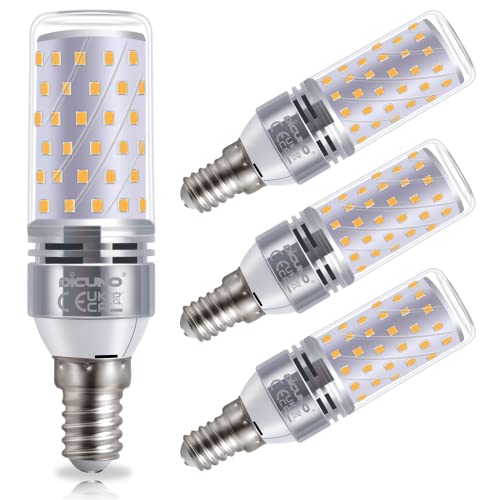 DiCUNO E14 LED Mais Glühbirne 10W, 4000K Neutralweiß, entspricht zu 130W Glühbirne, 1400LM LED Maiskolben E14, CRI 85, nicht Dimmbar, kleine Edison Schraube für Kronleuchter, Designerlampe, 4er Set von DiCUNO