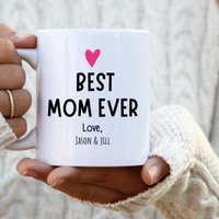Personalisierte Mama Becher, Geschenk Für Mama, Benutzerdefinierte Von Kindern, Beste Aller Zeiten Individuelles von DiandDrew