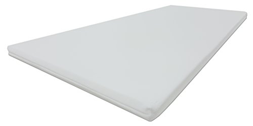 Dibapur® PRO Soft mit 3D Air Fresh Bezug Kaltschaum Topper Matratzenauflage (3D Air 100x200) x ca. 5 cm Kern mit Bezug ca. 5,2 cm - Made in Germany von Dibapur