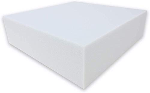 Dibapur ® White: Orthopädische Kaltschaummatratze/Akustikschaumstoff - H2 - Ohne Bezug - Made in Germany (120x200x10 cm) von Dibapur