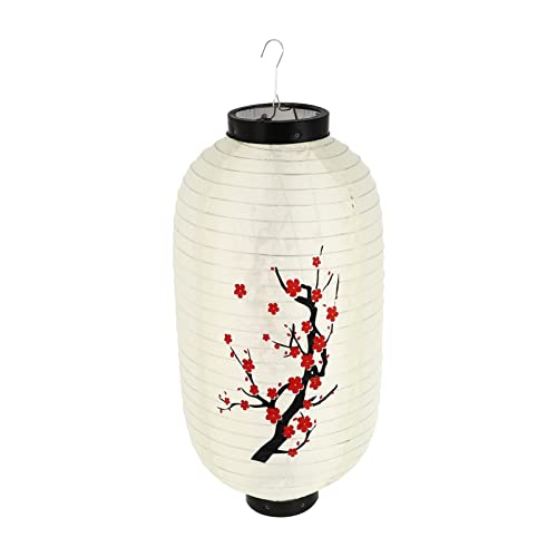 Didiseaon Chinesische Japanische Sushi- Papier- Laternen Kirschblüten Seiden Wasserdichtes Hängepapier Laternen Traditionelle Asiatische Laternenlampe für Hochzeit Sushi Bar Laternen von Didiseaon