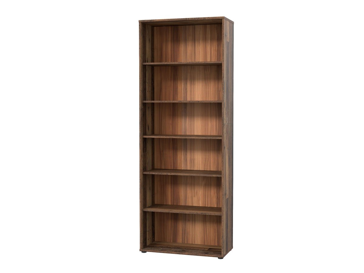 Bücherregal Standregal Old Wood 74 x 35 cm - TEMPRA von Die Möbelfundgrube