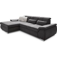 Die PlanBar Ecksofa "MP-IN16037 L-Form", (1 St.), mit Sitztiefenverstellung & Zierkissen, optional mit Bettfunktion von Die Planbar