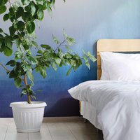 Abnehmbare Tapete Schälen Und Stick Wandpapier Wandbild - Blauer Himmel Hygge Ombre von DigitalIcons