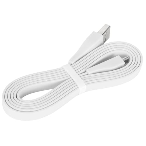 Dioche Ersatz-Ladekabel, Ersatz-USB-Ladekabel, Flexibel, Langlebig, 1,1 M Langes PVC, Schnelles Aufladen für Lautsprecher (WHITE) von Dioche