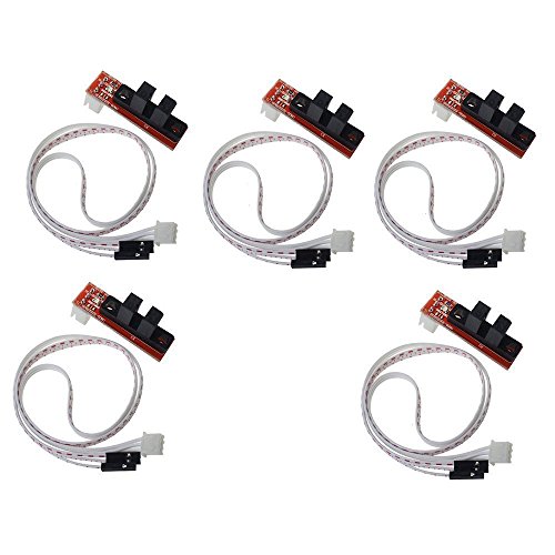 DollaTek CNC 3D Drucker Mechanische Optische Endschalter Endstopp mit Kabel für Rampen 1.4 Makerbot Prusa Mendel RepRap (Pack von 5Pcs) von DollaTek