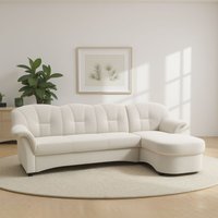 DOMO collection Ecksofa "Flores Schlafsofa, B/T/H: 233/142/86 cm, L-Form", wahlweise mit Bettfunktion, wahlweise mit Federkern, auch in Leder DOMO collection Ecksofa "Flores Schlafsofa, B/T/H: 233/142/86 cm, L-Form", wahlweise mit Bettfunktion, wahlweise mit Federkern, auch in Leder von Domo Collection