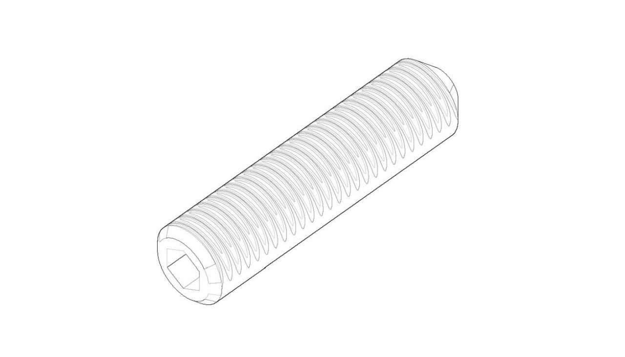 Dornbracht Befestigung Gewindestift Ersatzteile 093111059 M5 x 20 mm 09311105990 von Dornbracht