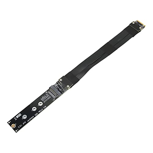 Dpofirs M.2 NVMe SSD-Verlängerungskabel 32 Gbit/s Übertragung PCIe3.0 X4 M Key Extender für Win/ (15cm) von Dpofirs