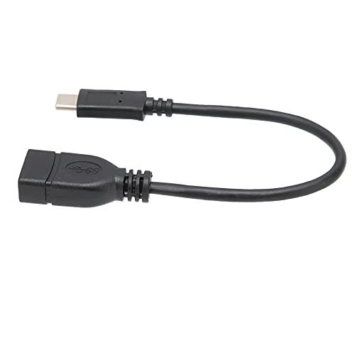 Dpofirs USB 3.1 Typ C auf USB 3.0 Adapterkabel, Ladeanschluss Datenkabel Konverterkabel, Ultradünnes 7,9 Zoll PVC Adapterkabel Zum Laden und Übertragen von Daten von Dpofirs