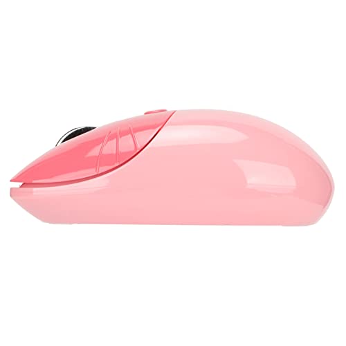 Kabellose Computermaus für PC, 2.4G Dual Mode Computer Tablet 3 DPI Silent Wireless Mouse mit USB Unifying Receiver für Notebook PC Laptop (Rosa) von Dpofirs