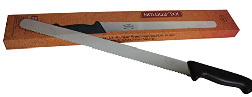 Ultragroßes Brotmesser mit 36 cm Klinge, Rutschfester Griff – ideal zum Schneiden von Brot und Torten von Dr. Richter
