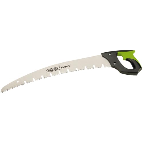Draper Expert Astsäge 500 mm | Gebogene Klinge Heavy Duty Handsäge | Baumstamm Werkzeug | Weicher Griff | Schneiden Gartenwerkzeug | 44997, Grün und Schwarz Draper Expert Astsäge 500 mm | Gebogene Klinge Heavy Duty Handsäge | Baumstamm Werkzeug | Weicher Griff | Schneiden Gartenwerkzeug | 44997, Grün und Schwarz von Draper