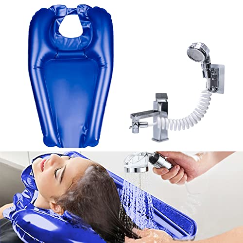 Dreamark Aufblasbares Haarwaschbecken Tablett für Bettlägerige mit Handbrause Extern, 60 * 38 cm Mobiles Waschbecken Haarwaschhilfe für Kinder, Behinderte, Verletzte, alte Menschen und Schwangere Dreamark Aufblasbares Haarwaschbecken Tablett für Bettlägerige mit Handbrause Extern, 60 * 38 cm Mobiles Waschbecken Haarwaschhilfe für Kinder, Behinderte, Verletzte, alte Menschen und Schwangere von Dreamark