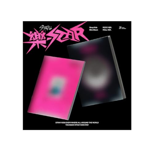 [EXCLUSIVE POB] Stray Kids - 樂-STAR ROCK STAR Album+Pre-Order Benefit (ALADIN (2 ver. SET : 2 Photocards + 1 Pin Botton)) von Dreamus