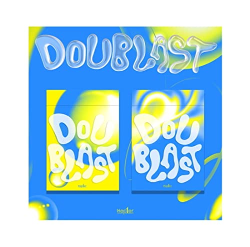 Dreamus Kep1er - DOUBLAST 2nd Mini Album+Folded Poster (LEM0N BLAST+B1UE BLAST ver. SET), 173 x 240 mm, (CMAC11748) von Dreamus