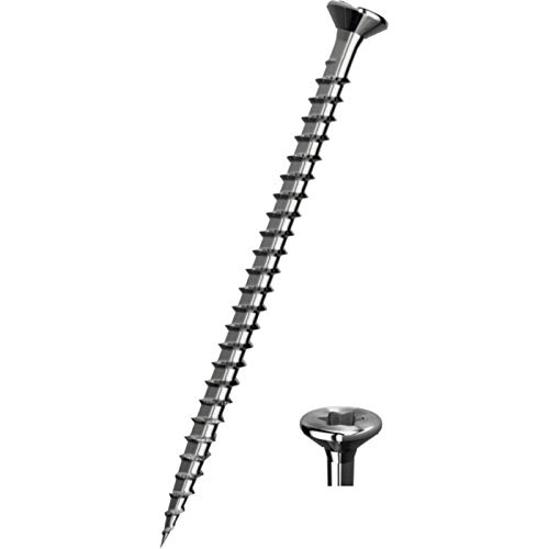 JD Plus Universalschrauben Edelstahl | 3,5 x 20mm VE = 200 Stück | Edelstahl A2, I-Stern, Senkkopf, Teilgewinde mit Fräsrippen unter dem Kopf JD Plus Universalschrauben Edelstahl | 3,5 x 20mm VE = 200 Stück | Edelstahl A2, I-Stern, Senkkopf, Teilgewinde mit Fräsrippen unter dem Kopf von Dresselhaus