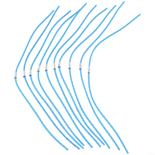 10 x Trimmerfaden für GL680 GL685 GL690 A6487, Nylon, 40 cm x 3 mm, robustes Ersatzteil von Drhomeam