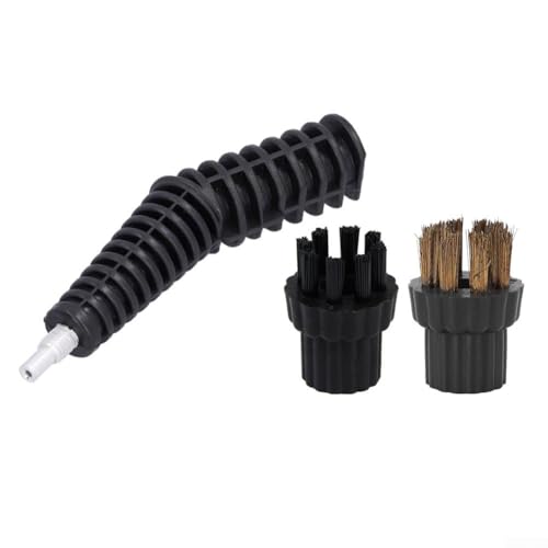 3 Teile/Set Düsenbürste und Messing Nylon Bürstenkopf Set Ersatzteile für Dampfreiniger X5, Wischmopp Teile Mop Zubehör von Drhomeam