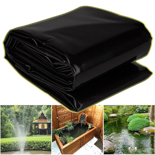 Dtyubfg Flexible Anpassbar Teichfolie-2x3m 2x4m 5x6m Schwarz Teichplane,Kann Wiederverwendet Reißfest Gartenteich Dichtungsfolie Für Fischteich/Garten Wasserfall Dtyubfg Flexible Anpassbar Teichfolie-2x3m 2x4m 5x6m Schwarz Teichplane,Kann Wiederverwendet Reißfest Gartenteich Dichtungsfolie Für Fischteich/Garten Wasserfall von Dtyubfg