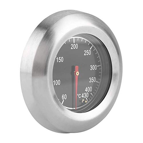 BBQ -Thermometer, Bratenthermometer Barbecue Thermometer Edelstahl BBQ Smoker Grill Temperaturanzeige Messbereich 60~430 von Duokon