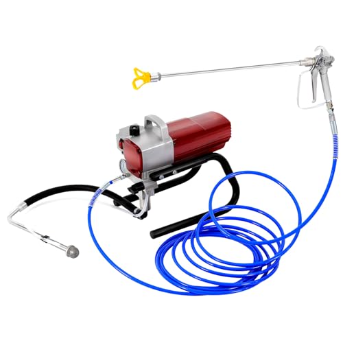Airless-Farbsprühgerät, 1800W Elektrisch Airless Wandfarbe Farbsprühgerät Farbsprühsystem Hochdruck Sprühgerät, Max Durchfluss: 1,8 L/min Airless-Farbsprühgerät, 1800W Elektrisch Airless Wandfarbe Farbsprühgerät Farbsprühsystem Hochdruck Sprühgerät, Max Durchfluss: 1,8 L/min von Duoruameng