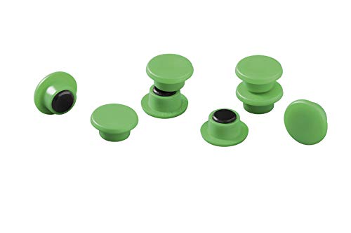 Durable Magnete (15 mm, 75p) 8 Stück grün, für Pinnwand, Kühlschrank & Co., 470105 von Durable