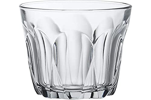 Duralex 1038AB06A0111 Provence Trinkglas, Wasserglas, Saftglas, 160ml, Glas, transparent, 6 Stück von Kosh