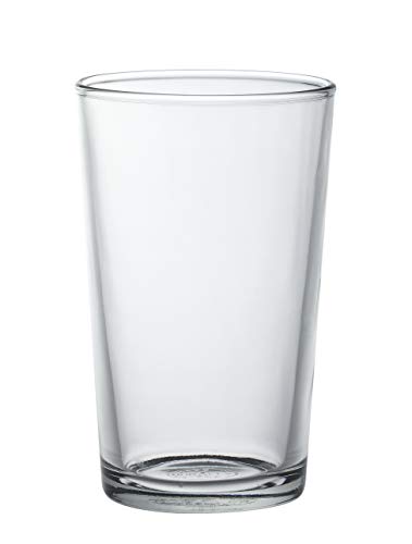 Duralex 1044AB06A0111 Unie Trinkglas, Wasserglas, Saftglas, 280ml, Glas, transparent, 6 Stück von Duralex