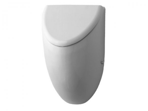 Duravit Urinal Fizz, Zulauf von hinten absaugend, für Deckel, mit Fliege, Farbe: Weiß von Duravit AG