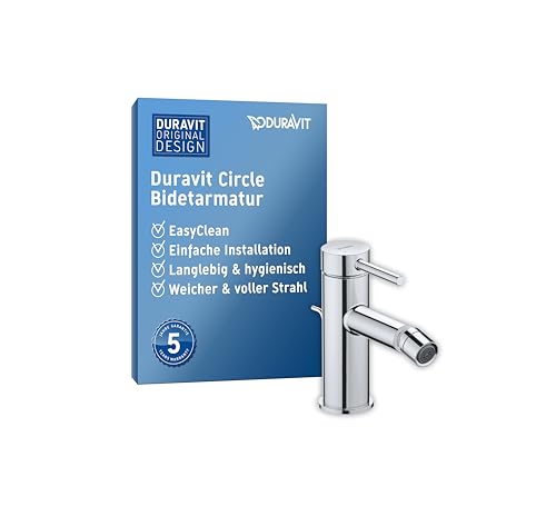 Duravit CE2400001010 Circle Bidetarmatur, Chrom von Duravit