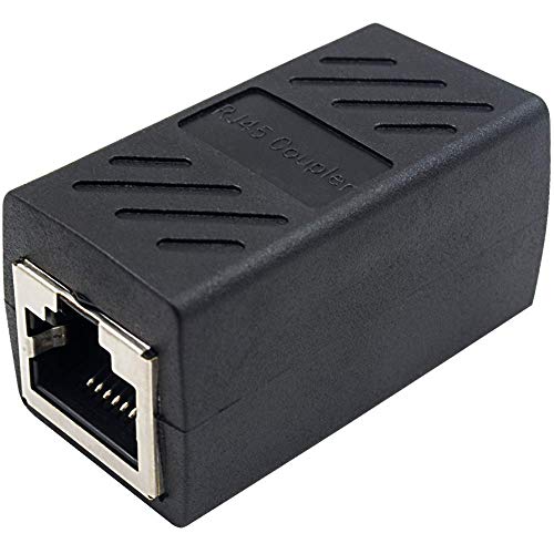 Duttek RJ45 Kupplung, RJ45 Netzwerk Verbinder, RJ45 Verlängerung LAN Adapter für Ethernet Cat5, Cat5e, Cat6 LAN Kabel, Netzwerkkabel. von Duttek