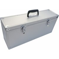 Eci Tools - Aluminium Koffer Silber mit Würfelschaum Entnehmbarer Deckel Alu-Koffer Werkzeugkoffer (LxBxH) 550 x155 x 240 mm von ECI TOOLS