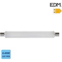 EDM - LED-Deckenleuchte s19 8w 880lm 6400k Kaltlicht ø3,8x31cm von EDM